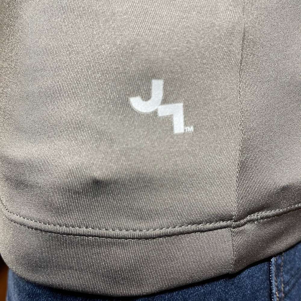 JoyLab Women’s Workout Grey Fitted Sleeveless Moisture-Wicking Top with Mesh XS - Picture 6 of 7